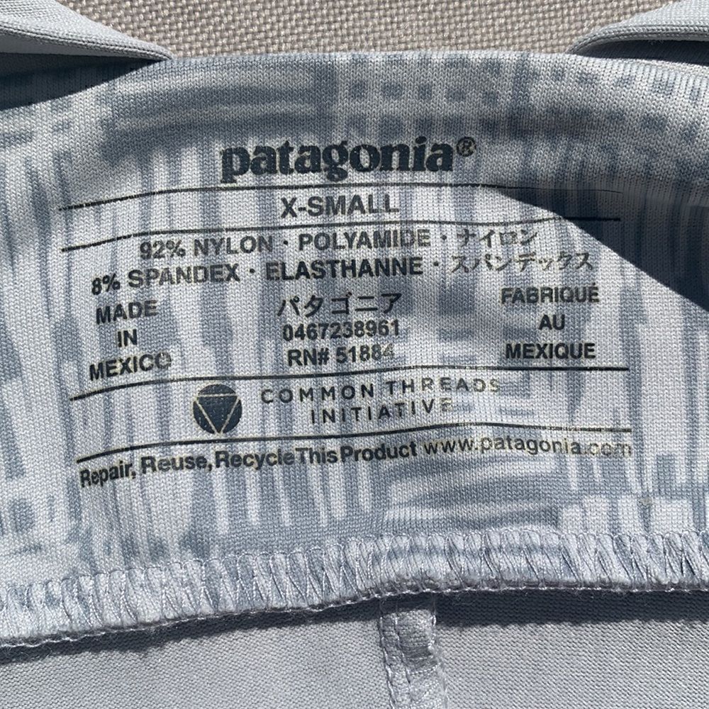 Patagonia Outdoor Sun Dress Stretch Cool Sport Mosaic Grey Black size XS - Picture 5 of 5